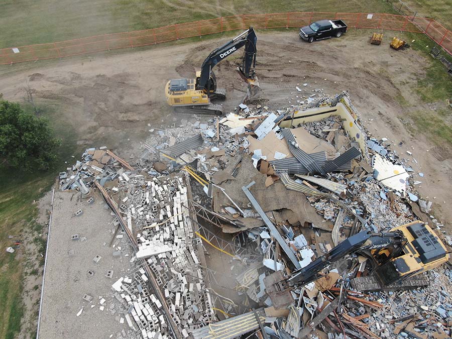 Demolition - Jerry Mainil - Weyburn - Saskatchewan